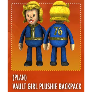 Vault girl plushie backpack [Plan]