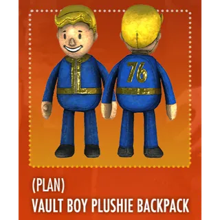 Vault boy plushie backpack x3 [Plans]