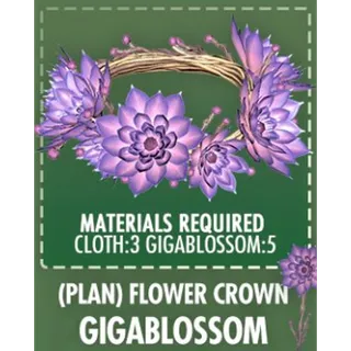 Flower crown gigablossom [Plan]