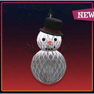 Honeycomb paper-snowman [Plan]
