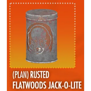 Rusted Flatwoods Jack-O-Lite x2 [Plans]