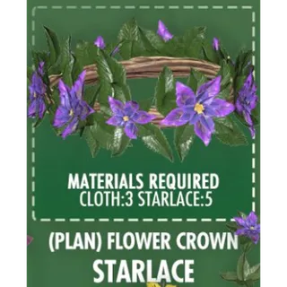 Flower crown starlace x2 [Plans]