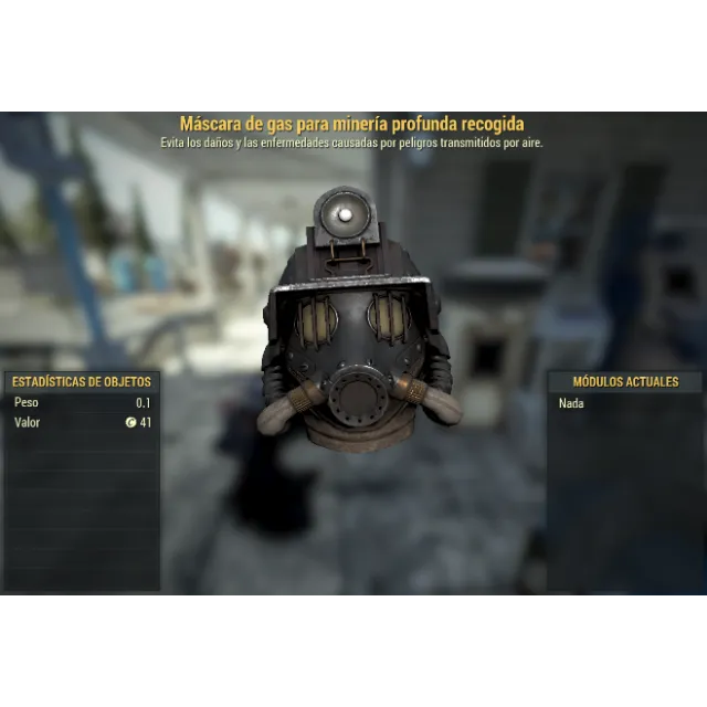 Reclaimed deep mining gas mask - Fallout 76 Game Items - Gameflip