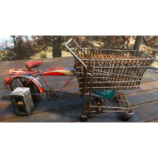 Grocery cart grill [Plan]