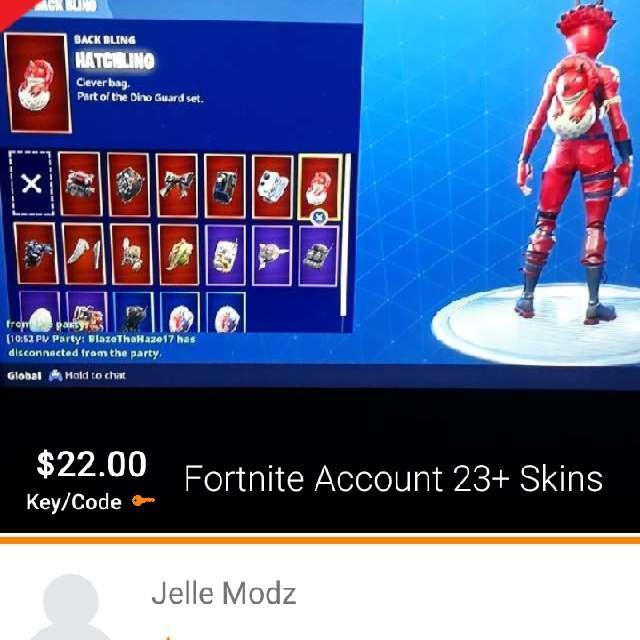 Fortnite Account 23 Skins Other Gameflip - fortnite account 23 skins