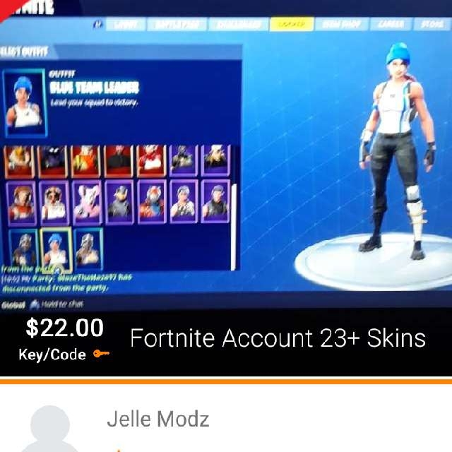 Fortnite Account 23 Skins Other Gameflip - fortnite account 23 skins