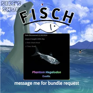 Phantom Megalodon| Fisch