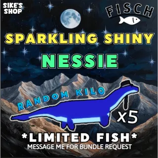 Sparkling Shiny Nessie x5 *Limited Fish* | Fisch