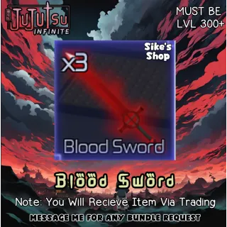 Blood Sword | Jujutsu Infinite