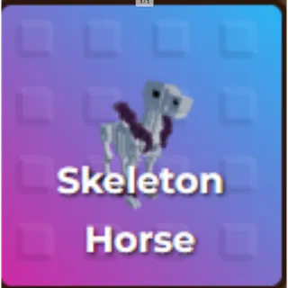 Skeleton Horse | Raise Animals | Cheapest | Instant Delivery💯