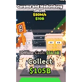 GARAMA AND MADUNDUNG 50M/S (INSTANT DELIVERY AVAILABLE TO DELIVER)