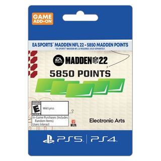 Buy MADDEN NFL 22 - 5850 Madden Points! Cheap Price