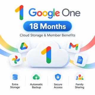 Google One Premium 18 Months | 5 TB + Gemini Pro | Activation Link