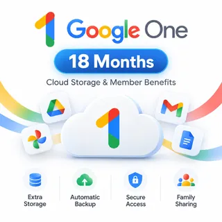 Google One Premium 18 Months | 5 TB + Gemini Pro | Activation Link