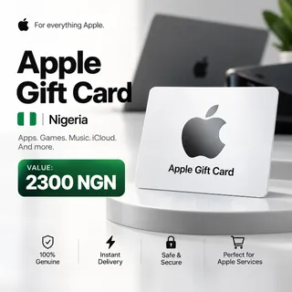 Apple iTunes Gift Card 2300 NGN (Nigeria) 🇳🇬
