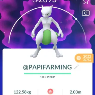 POKEMON GO MEWTWO SHINY 2022