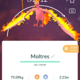 POKEMON GO SHINY MOLTRES 2019