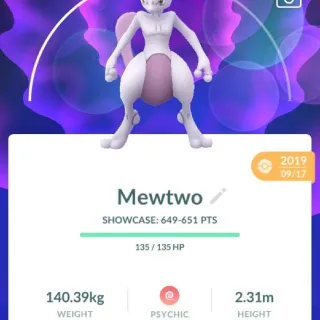POKEMON GO MEWTWO 2018-208