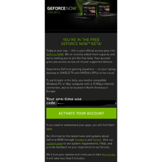 Geforce Now Beta Access Key Other Games Gameflip