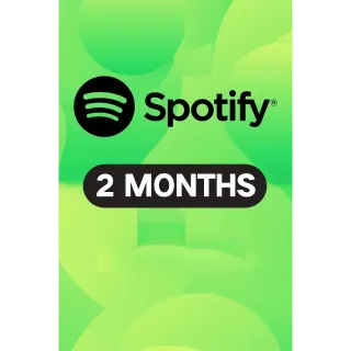 Spotify Premium Individual 2 Month Account - Exclusive Account 