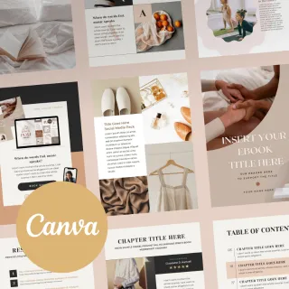 Canva Ebook Template Mini Bundle