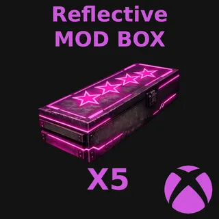 Xbox Reflective Mod Box x5