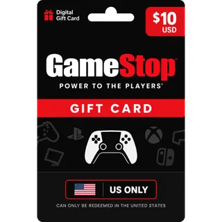 $10.00 USD GameStop US INSTANT