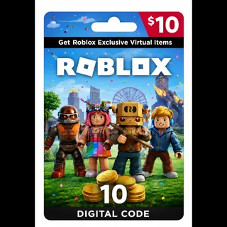 $10 Gift Card RBL - GLOBAL - Stockable - [Instant delivery]