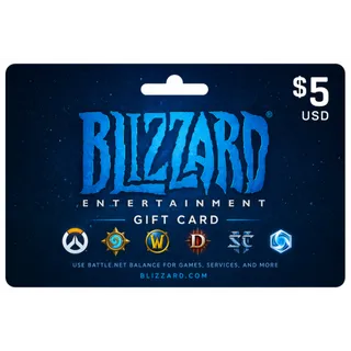 Battle.net Balance - $5 (US)
