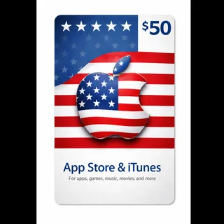 $50 APPLE GIFT CARD US