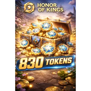 HONOR OF KINGS - 830 TOKENS