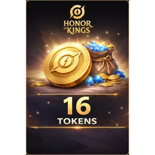 HONOR OF KINGS - 16 TOKENS - GLOBAL