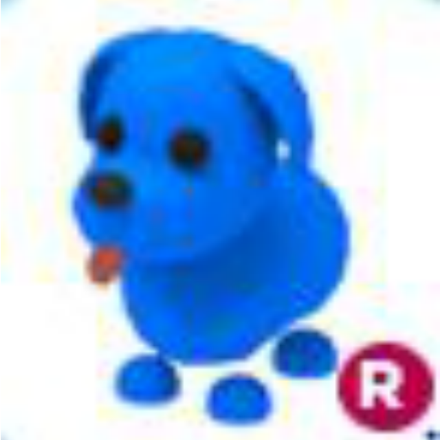 Pet Adopt Me Ride Blue Dog In Game Items Gameflip