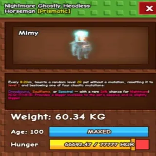 GHOSTLY HEADLESS HORSEMA