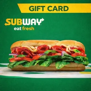 $56.67 Subway gift card + pin | Instant Delivery