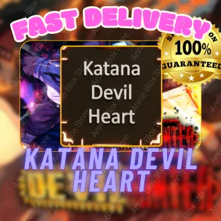 ⭐️Katana Devil Heart ⭐️ Devil Hunter ⭐️ DH ⭐️