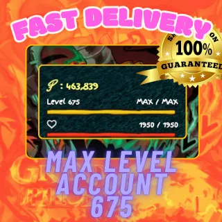 Grand Piece Online | Account Level 675 (Max) World 2 | GPO