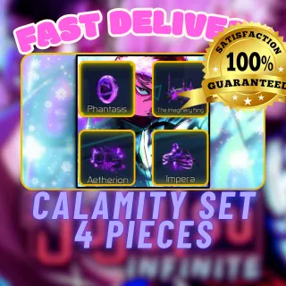 ⭐️Hollow Set Calamity 4 Pieces ⭐️ Jujutsu Infinite ⭐️ JJI⭐️