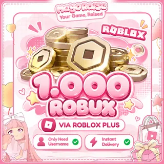 1,000 ROBUX VIA USERNAME