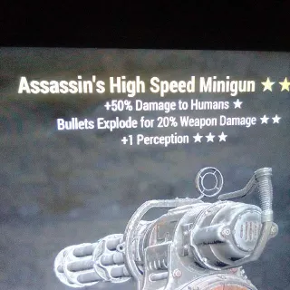 Assassin Explode Bullets