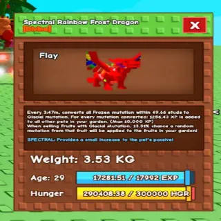 Rainbow Frost Dragon