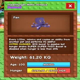 HyperHunger Mimic Octo