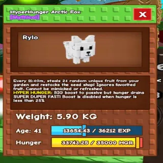 Hyper Arctic Fox