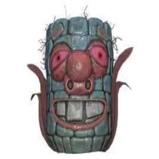 Glowing Corn Cob Mask