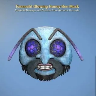 Glowing Honey Bee Mask
