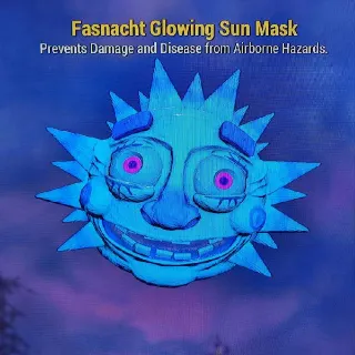 Glowing Sun Mask