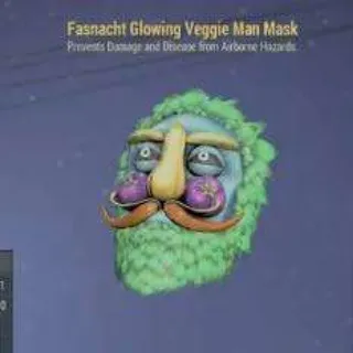 Glowing Veggie Man Mask