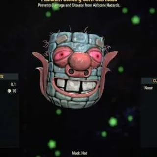 Glowing Corn Cob Mask