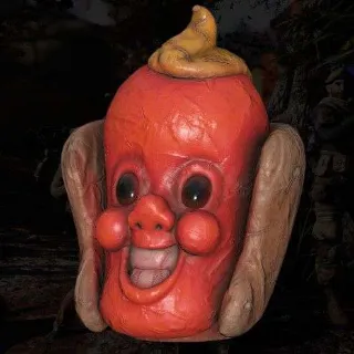 Glowing Red Hot Mask PC