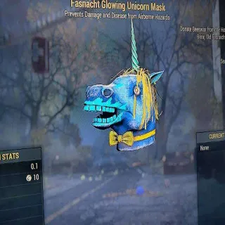 Glowing Unicorn Mask